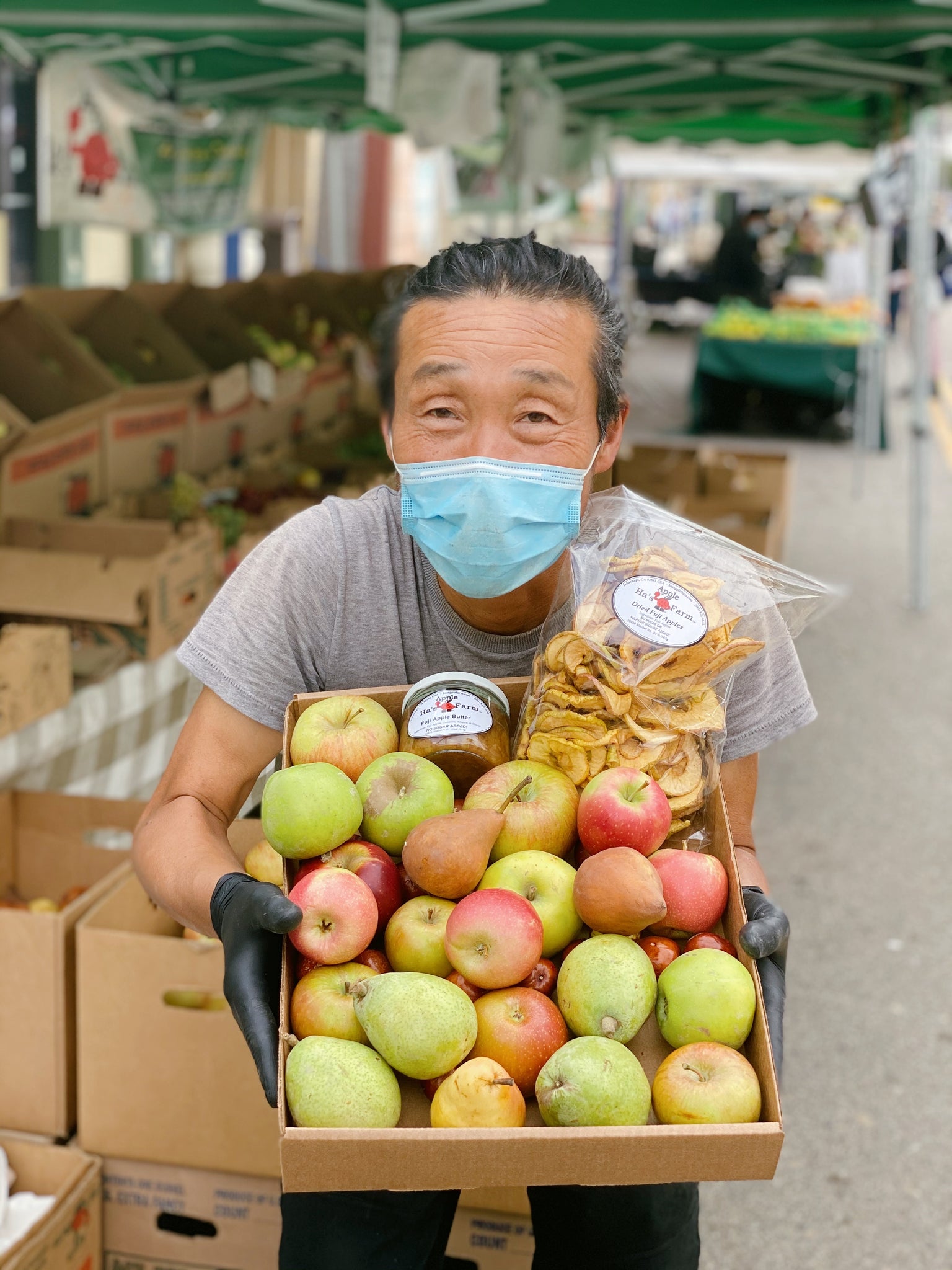 Bulk Organic Fuji Apples, 4 lb, Hikari Farms